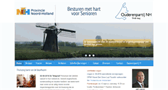 Desktop Screenshot of ouderenpartij-nh.nl